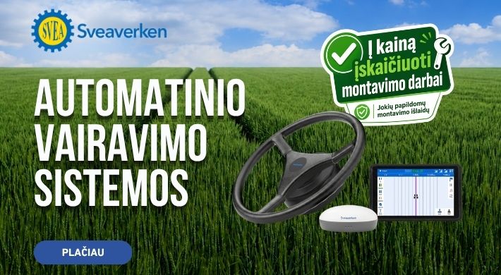 Automatinio vairavimo sistema Sveaverken